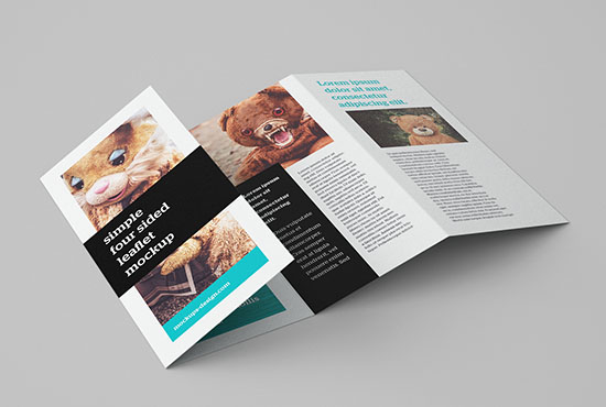 Detail 4 Panel Brochure Template Nomer 15