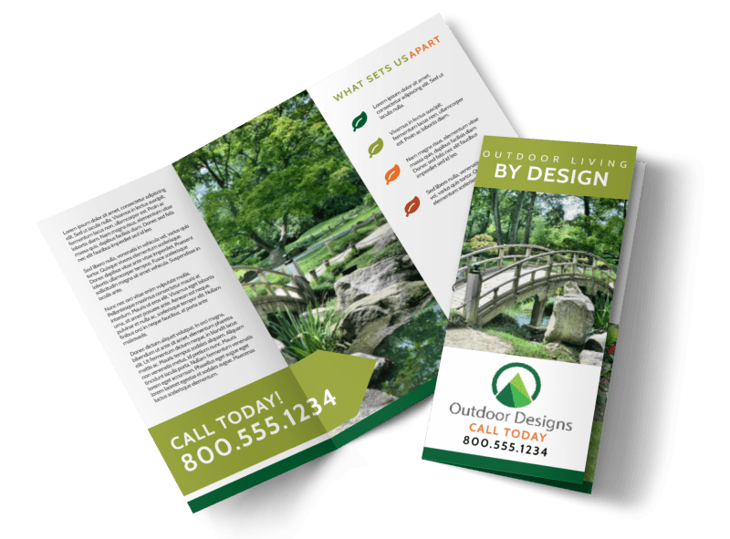 Detail 4 Panel Brochure Template Nomer 43