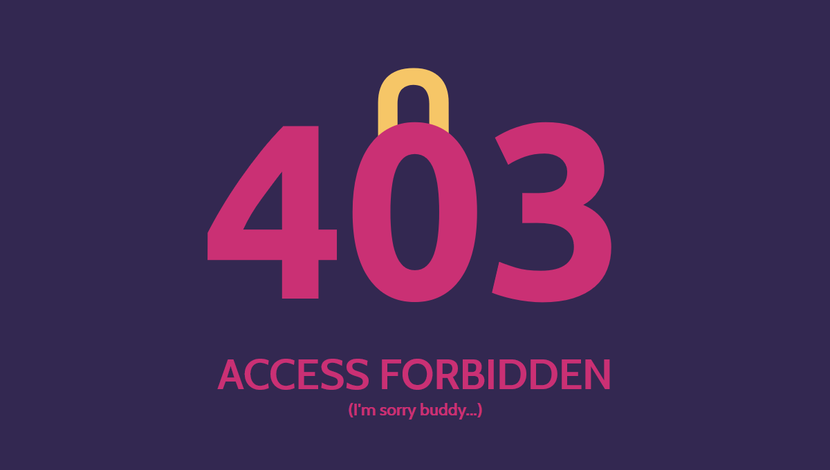 403 Error Template - KibrisPDR