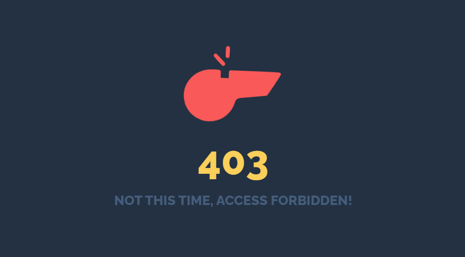Detail 403 Error Template Nomer 3
