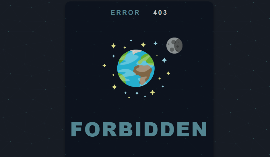 Detail 403 Error Template Nomer 32