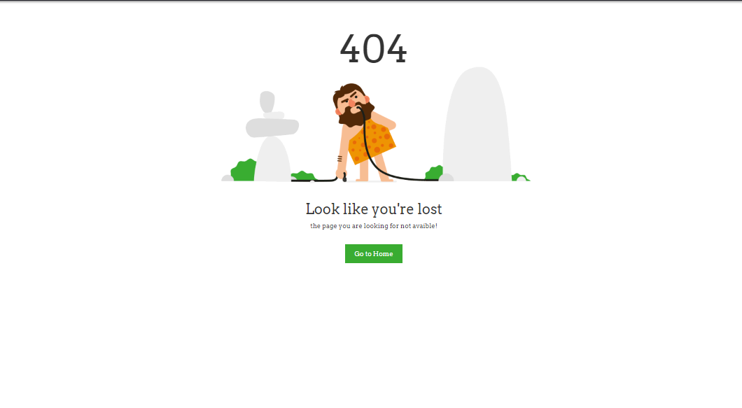 Detail 404 Html Template Nomer 46