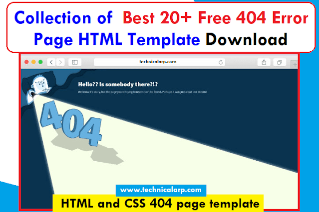 Detail 404 Html Template Nomer 48