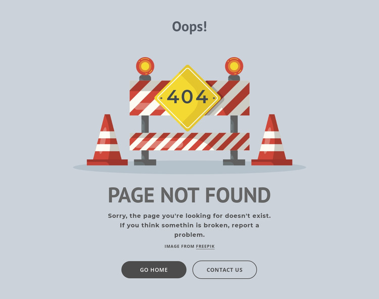Detail 404 Html Template Nomer 7