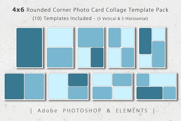 Detail 4x6 Photoshop Template Nomer 19