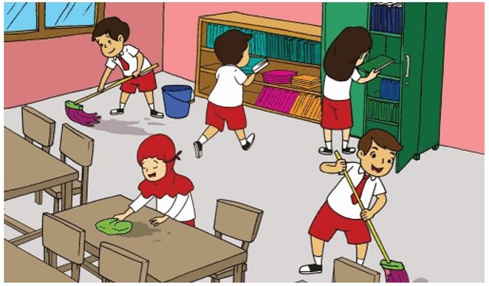 5 Gambar Tanggung Jawab Disekolah Untuk Sd - KibrisPDR