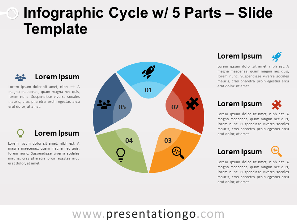 Detail 5 Point Ppt Template Nomer 44
