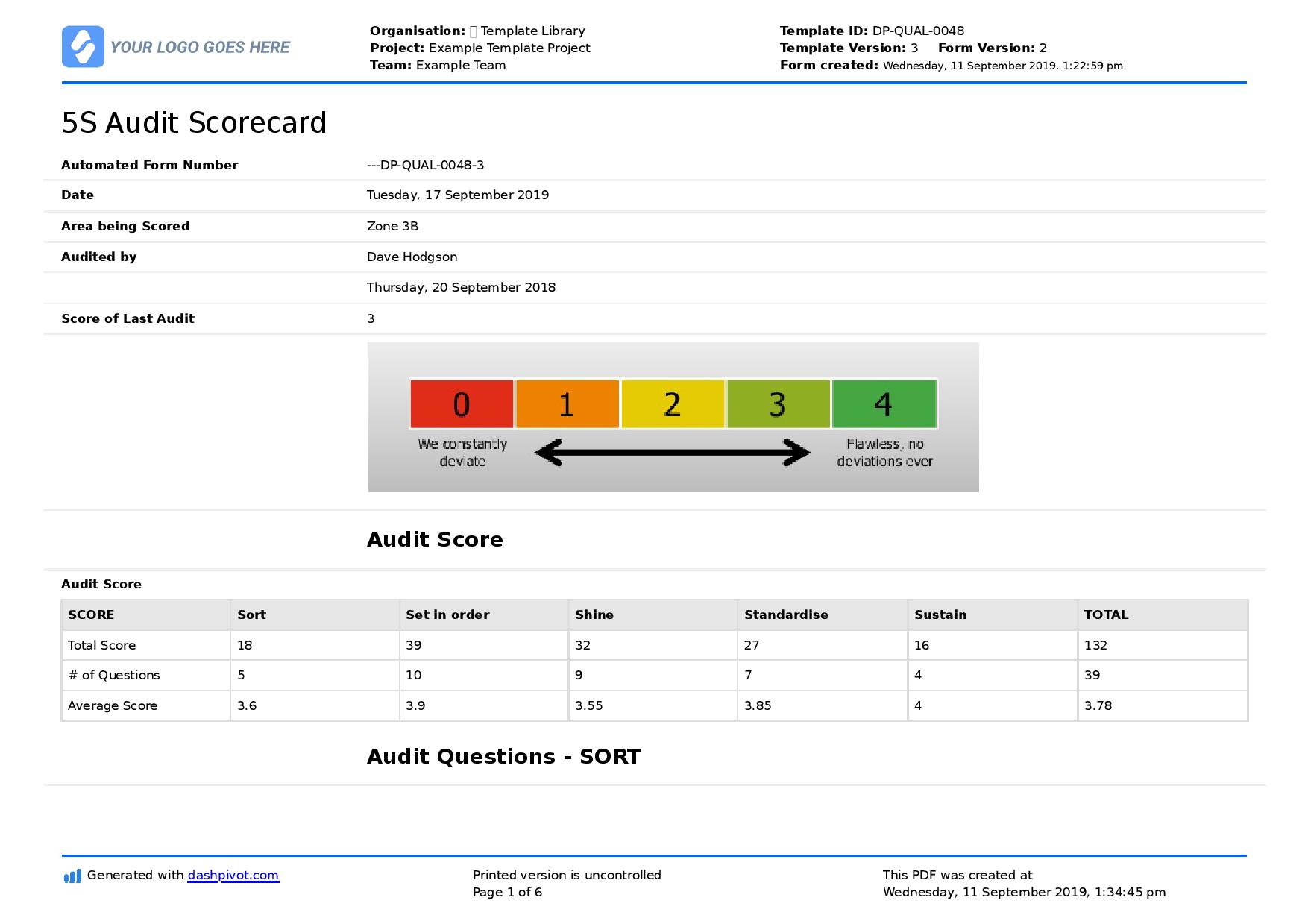 Detail 5s Template Excel Nomer 6