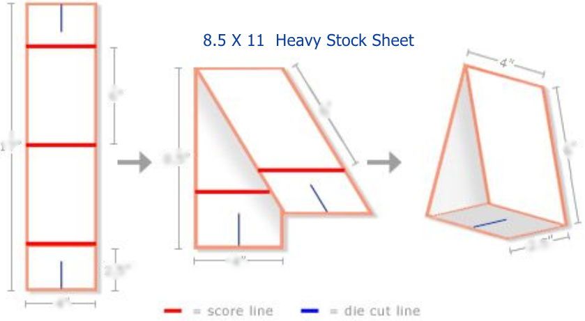 Detail 5x7 Table Tent Template Nomer 14