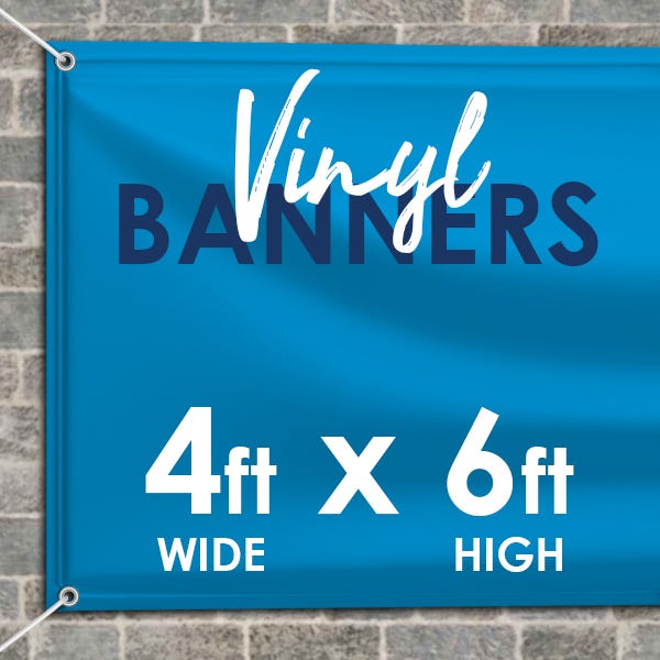 6x4 Banner Template - KibrisPDR