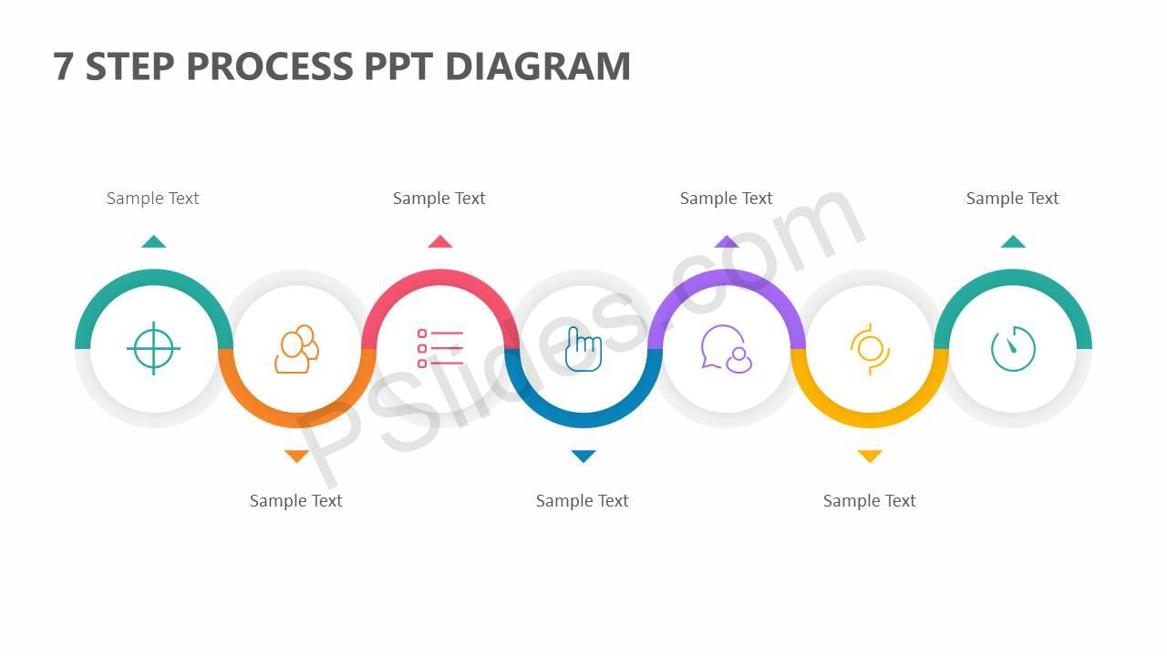 Detail 7 Steps Powerpoint Template Free Nomer 11