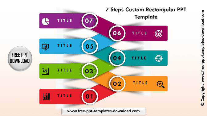 Detail 7 Steps Powerpoint Template Free Nomer 21