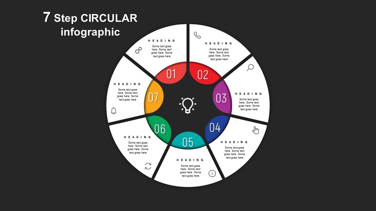 Detail 7 Steps Powerpoint Template Free Nomer 30
