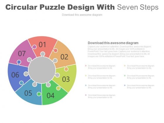 Detail 7 Steps Powerpoint Template Free Nomer 38