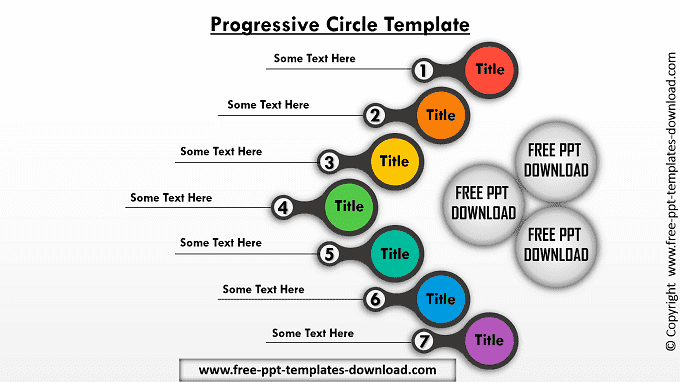 Detail 7 Steps Powerpoint Template Free Nomer 41