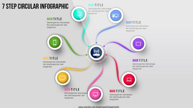 Detail 7 Steps Powerpoint Template Free Nomer 54