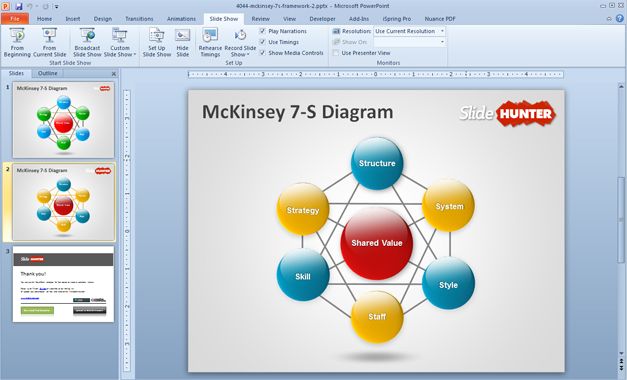 Detail 7 Steps Powerpoint Template Free Nomer 55