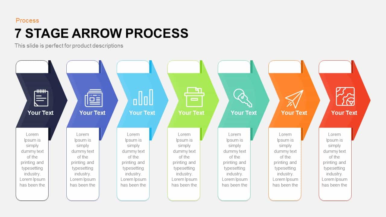Detail 7 Steps Powerpoint Template Free Nomer 58