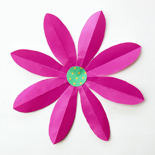 Detail 8 Petal Flower Template Nomer 9