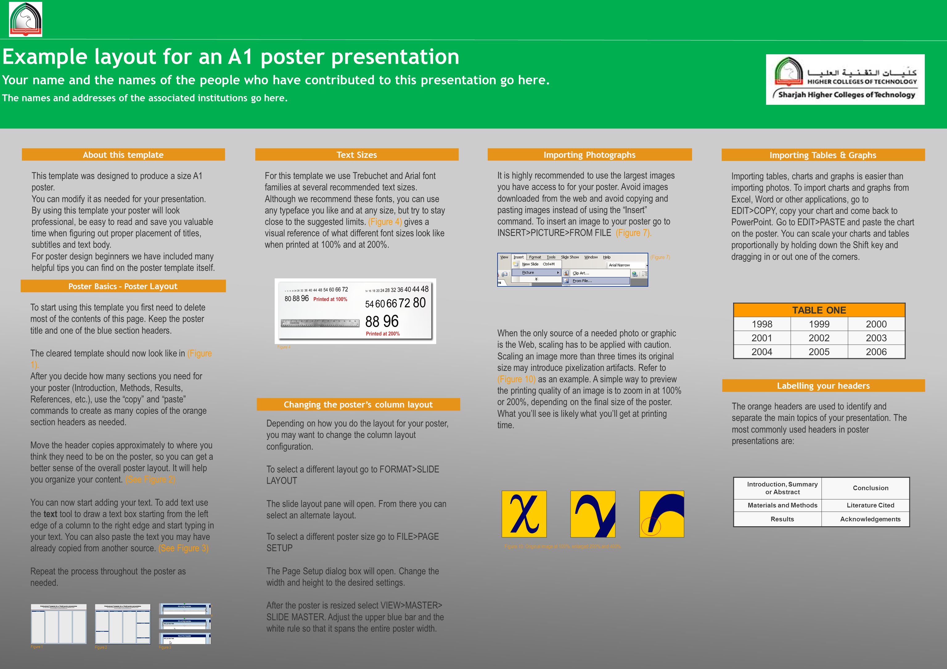 Detail A1 Poster Template Powerpoint Nomer 47