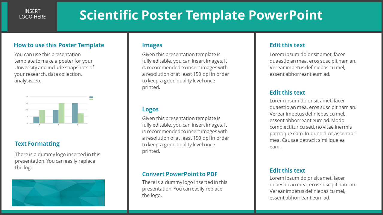 Detail A1 Poster Template Powerpoint Nomer 5