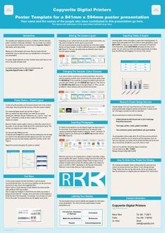 Detail A1 Poster Template Powerpoint Nomer 7