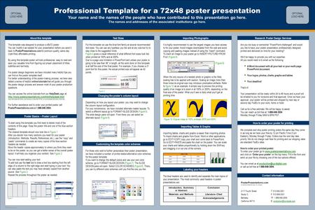 Detail A1 Poster Template Powerpoint Nomer 8
