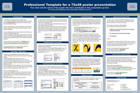 Detail A1 Poster Template Powerpoint Nomer 8
