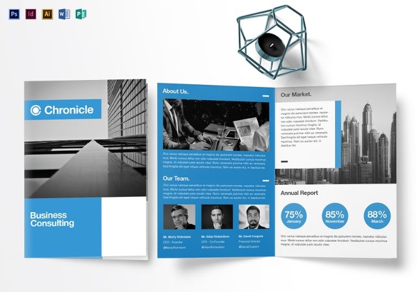 A4 Brochure Template Psd - KibrisPDR