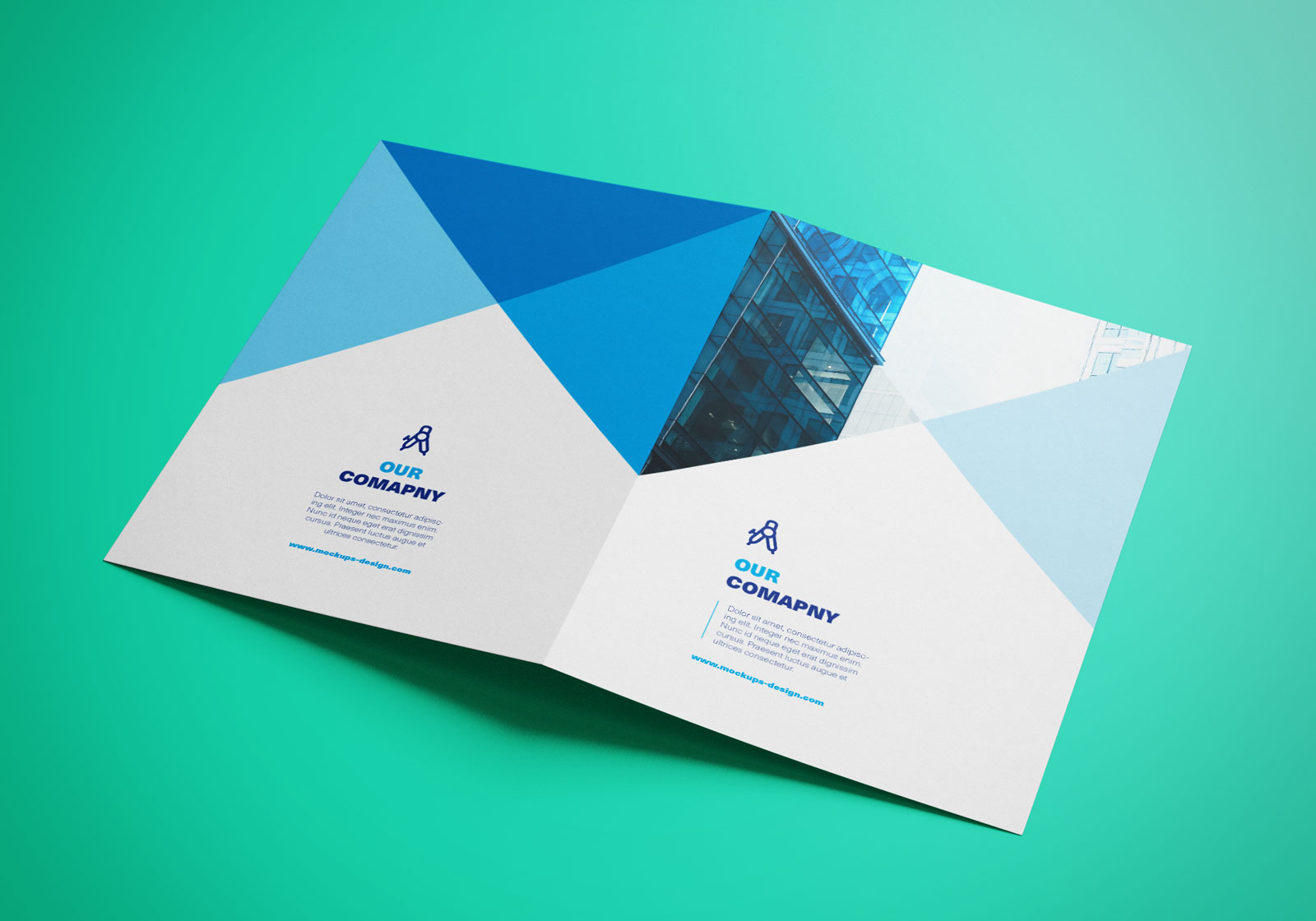 Detail A4 Brochure Template Psd Nomer 16