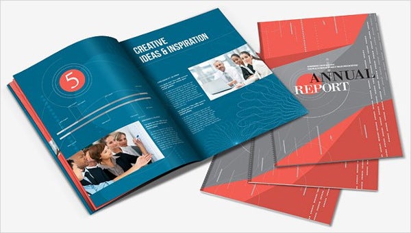 Detail A4 Brochure Template Psd Nomer 19