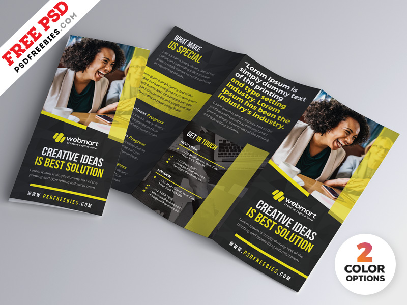 Detail A4 Brochure Template Psd Nomer 45