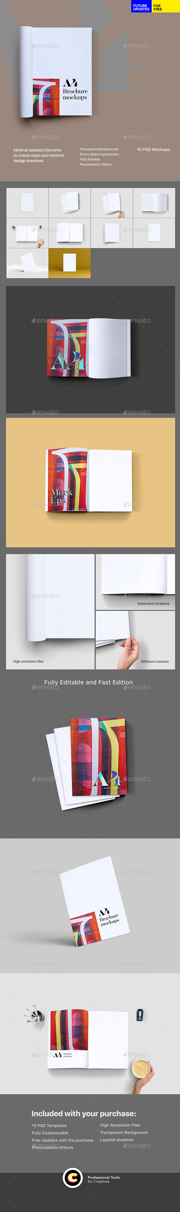 Download A4 Brochure Template Psd Nomer 47