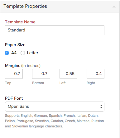Detail A4 Invoice Template Nomer 47
