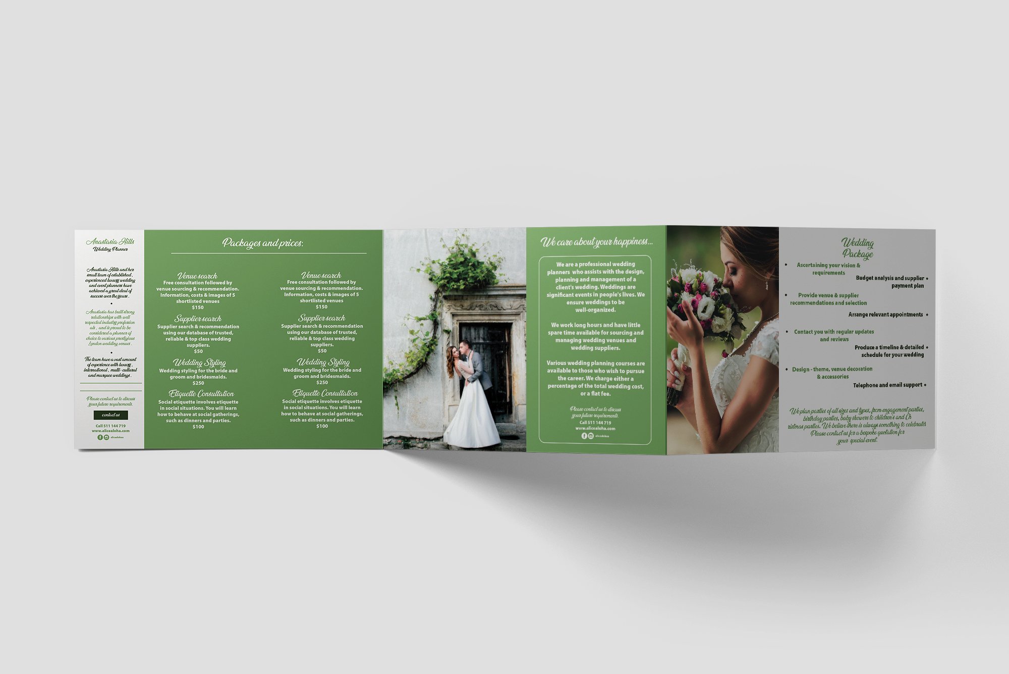 Detail A5 Brochure Template Nomer 56