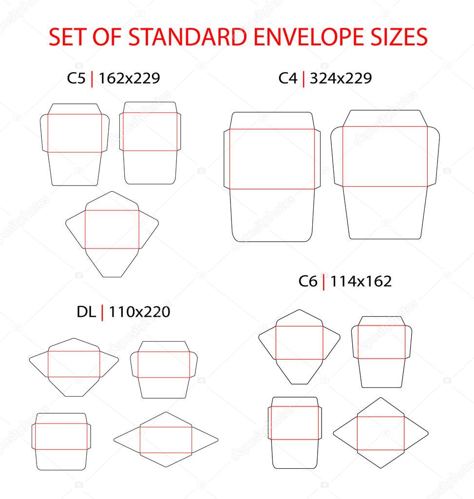 Detail A5 Envelope Template Ai Nomer 22