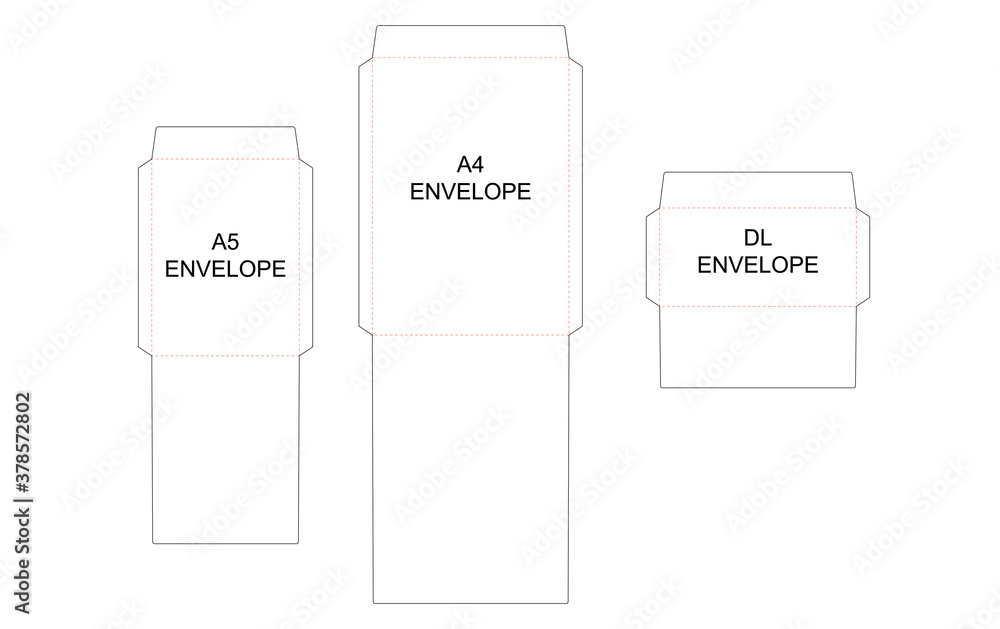 Download A5 Envelope Template Ai Nomer 5