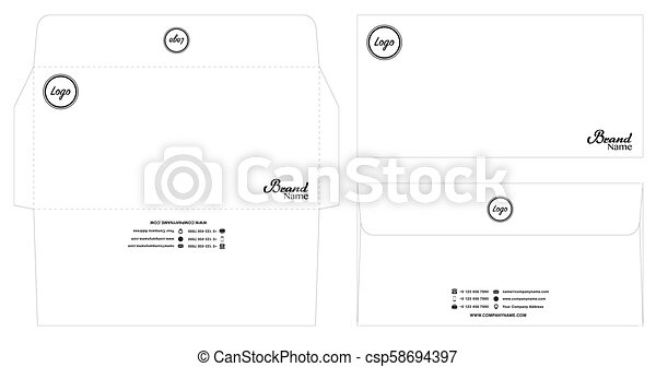 Detail A5 Envelope Template Ai Nomer 38