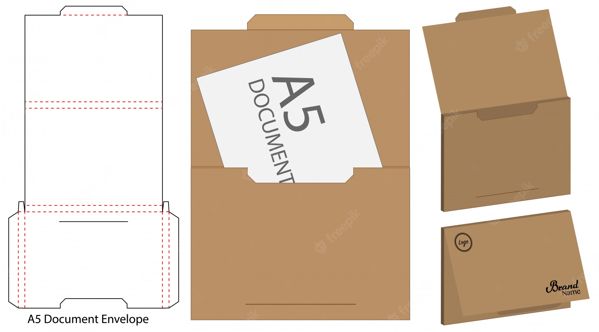 Detail A5 Envelope Template Ai Nomer 45