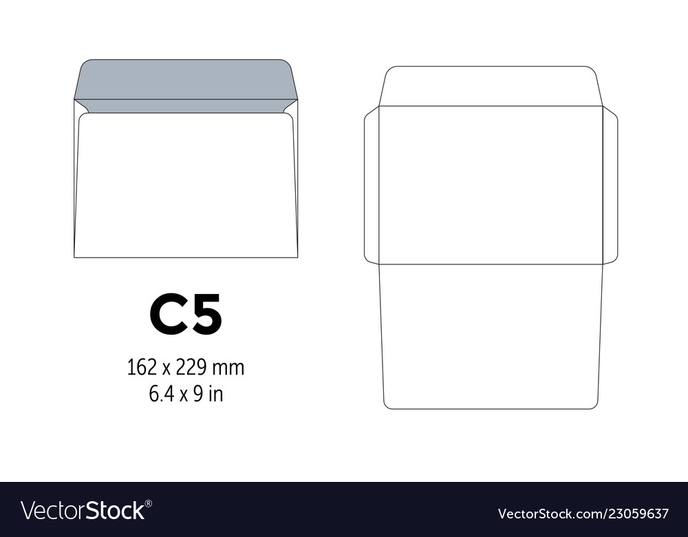 A5 Size Envelope Template - KibrisPDR