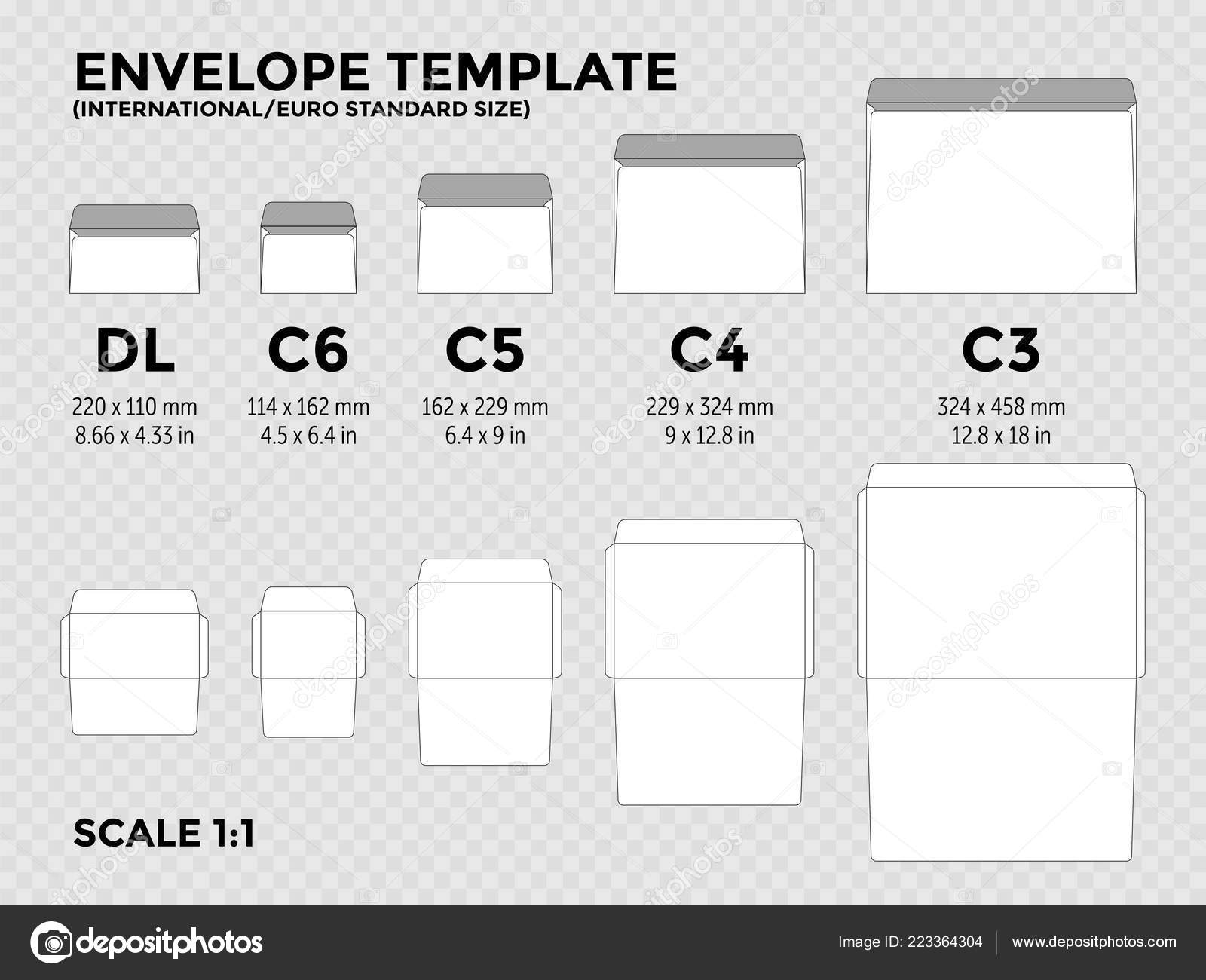 Detail A5 Size Envelope Template Nomer 10