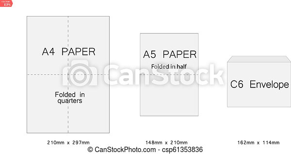 Detail A5 Size Envelope Template Nomer 12