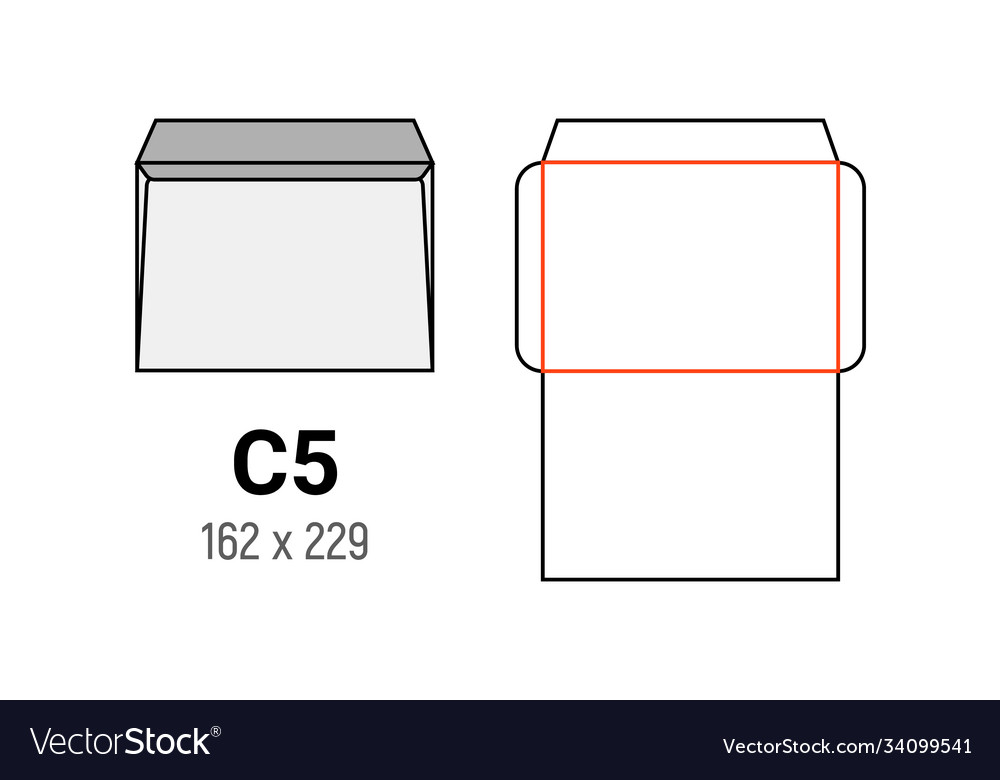 Detail A5 Size Envelope Template Nomer 3