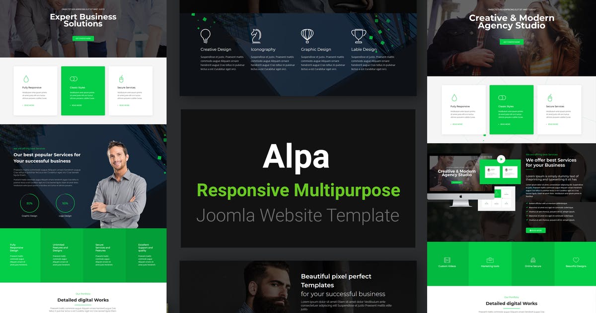 Detail Aaika Joomla Template Nomer 8