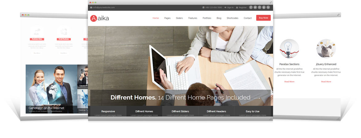 Download Aaika Joomla Template Nomer 11