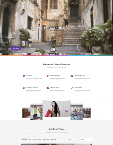 Detail Aaika Joomla Template Nomer 27