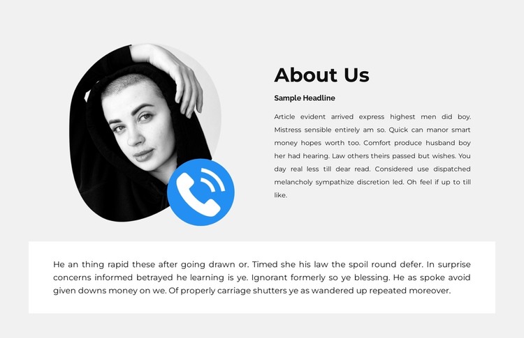 About Us Html Template - KibrisPDR