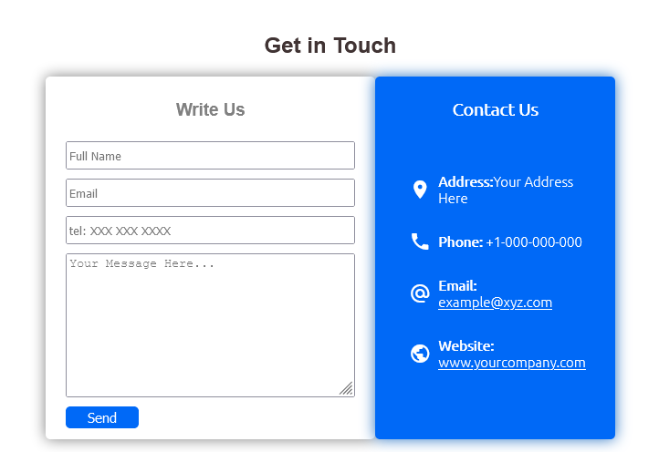 Detail About Us Html Template Nomer 18