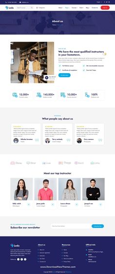 Detail About Us Html Template Nomer 51