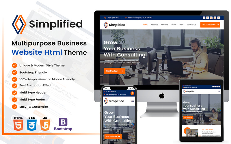 Detail About Us Html Template Nomer 53